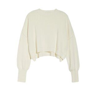 NEW FREE PEOPLE Easy Street Crop Sweater for women 1225 3t0